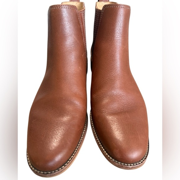Madewell Flat Chelsea Boots in Leather J8295 - Picture 6 of 16